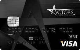 Actors Federal Credit Union debit card
